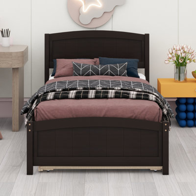Platform Bed With Trundle