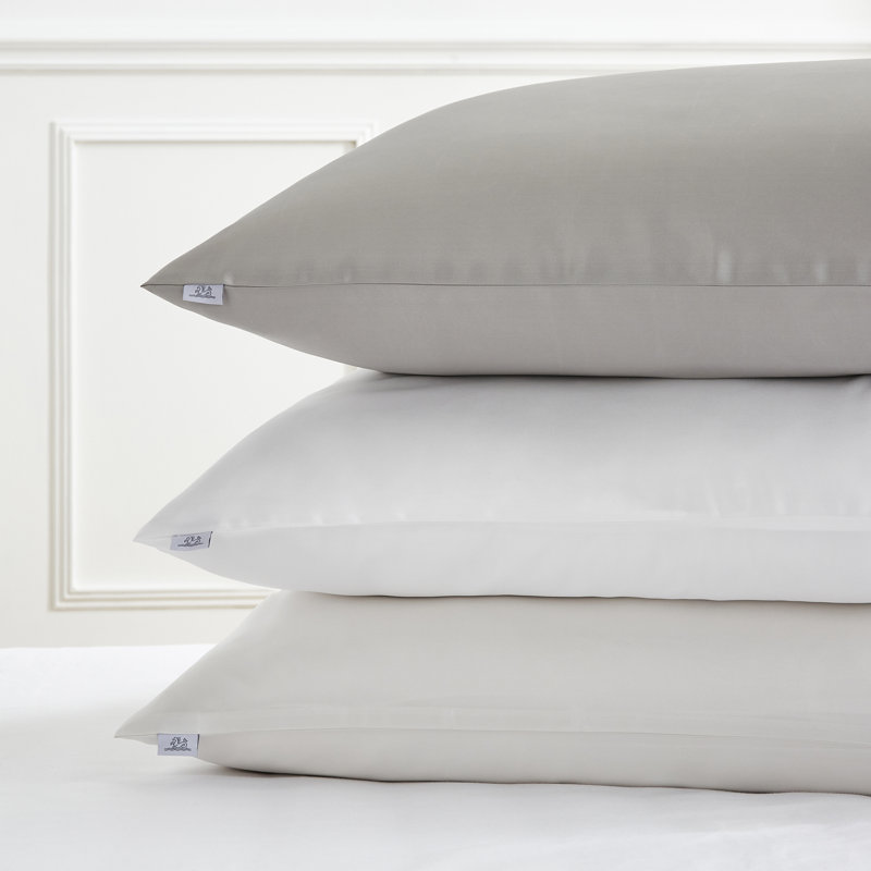100% Mulberry Silk Pillowcase, Beige