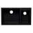 33.88'' L Double Bowl Granite Kitchen Sink-20524778