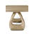 Essence Extendable Oak Solid Wood Dining Table-95318141