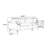 100% Polyester Modular Sofa cushion couch-122909011-122909012-108841252