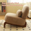 Mignon fauteuil d'appoint avec coussin en tissu doux-2128791933