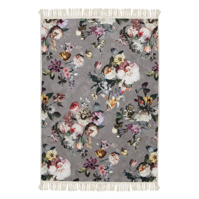 Floral Area Rug