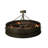 Bjarki 8 - Light Dimmable Drum Chandelier