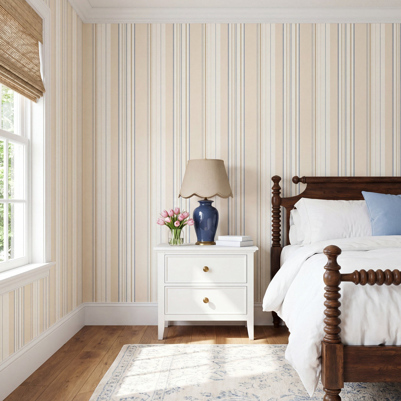 Galerie Wallcoverings Kitchen Recipes Wallpaper, Blue