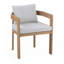 Chaise de patio d'extérieur en aluminium-115516062