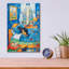  «Whiskers and Paws In Dreamland» par Doron David, art mural en verre acrylique, 12 po x 16 po