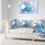 Coussin lombaire abstrait