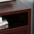 Mobile Printer Stand And Brown Storage Cabinet Organizer With Drawer, Ample Room For Office Papers Folders, 4 - Wheel Design Locking Mechanism, Fits Under Most Desks, Particle Board