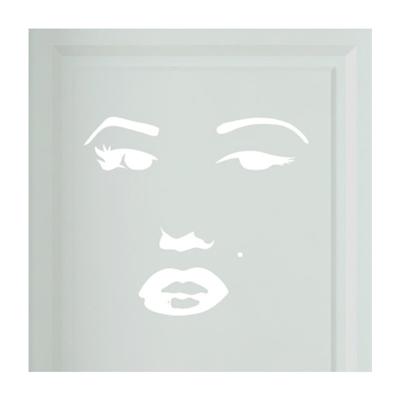 Entertainment Wall Decal, White
