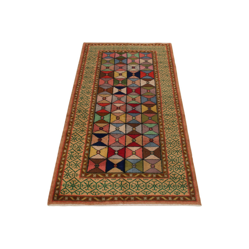Pasha Hand Knotted Wool Area Rug