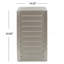 Table d'appoint en forme de C CAPE CORAL ALU, table d'appoint moderne et polyvalente avec structure en aluminium durable et conception peu encombrante-118020220