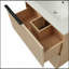 Meuble-lavabo 30 po avec tiroirs et lavabo-146807333