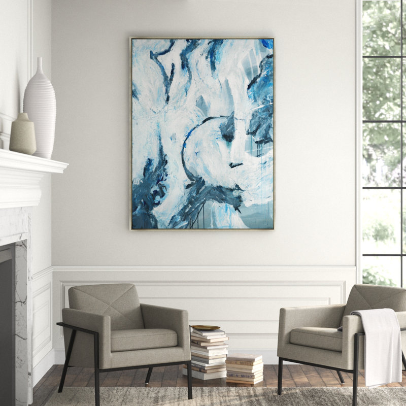 Watershed II Print by Nathan Novac, 41.5" H x 31.5" W x 1.5" D, Image Brush Gel