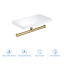 Porte-papier hygiénique mural double Deco avec tablette-770063340