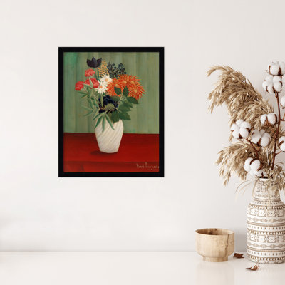 "Bouquet de fleurs" par Henri Rousseau