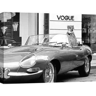 En Vogue by Julian Lauren - Wrapped Canvas Print