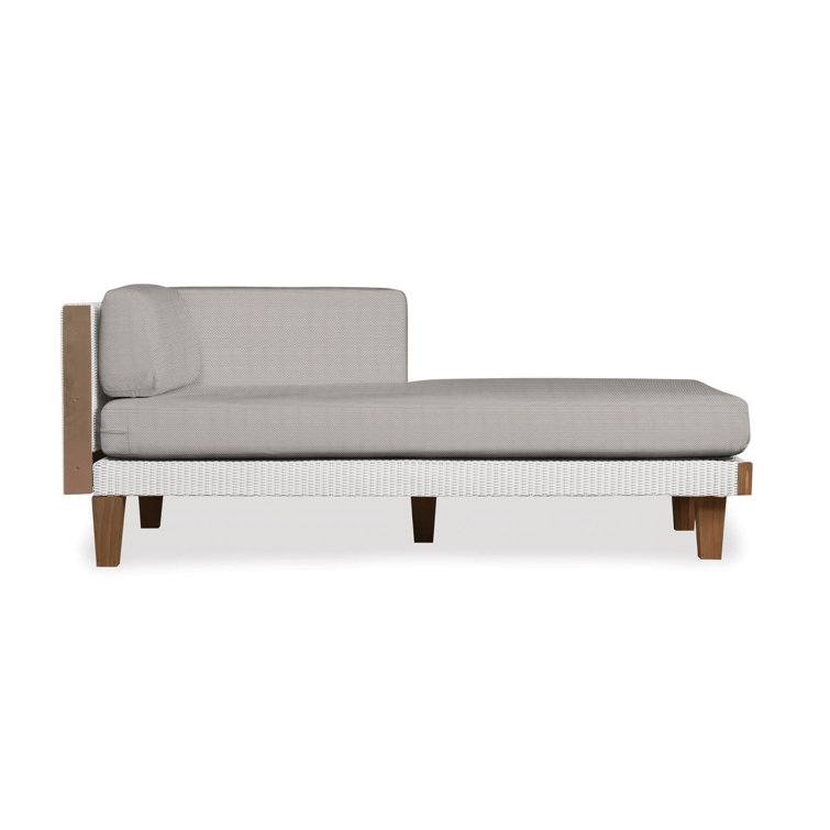 Catalina Outdoor Teak Chaise Lounge