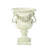 Decorative Lightweight Concrete Garden Urn - 17.19"W X 17.19"D 24.69"H, No Assembly, White Magnesium Oxide Planter-70501710