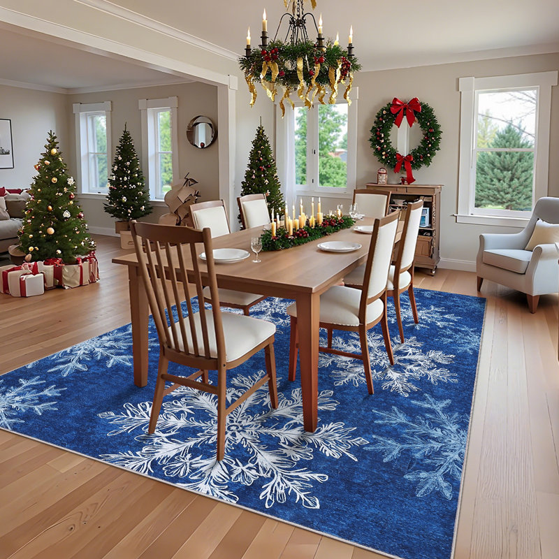 Tapis Christmas Christmas, Rectangle 9 pi x 12 pi