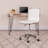 Low Back Designer Armless Ribbed Swivel Task Office Chair-1740822502
