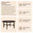 Essence Walnut Haze Solid Wood Round Coffee Table