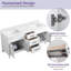 Base de meuble-lavabo double 72 po Mirren