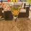 Ensemble de 4 verres à vin en plastique en forme de V Palm Tree (14 oz), ensemble de verres à vin en acrylique sans Bpa