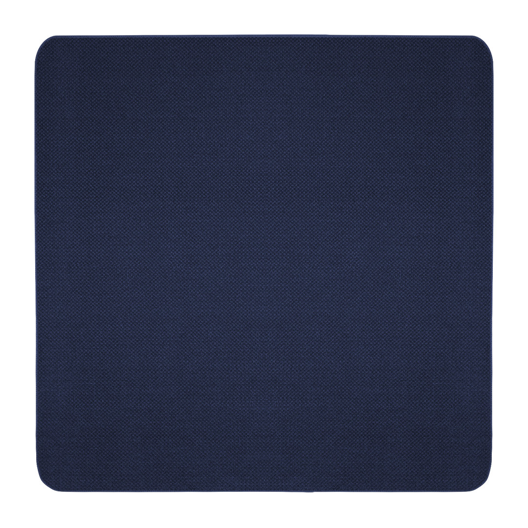 Skid-Resistant Carpet Indoor Area Rug Floor Mat - Navy Blue - Many Other Sizes To Choose From Ebern Designs Rug