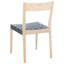 Chaise d'appoint en bois massif Cosme-453435655