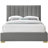 Pierce Solid Wood and Upholstered Platform Bed-67046653-67046645