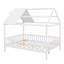 Lit en bois avec clôture, aucun sommier requis, double