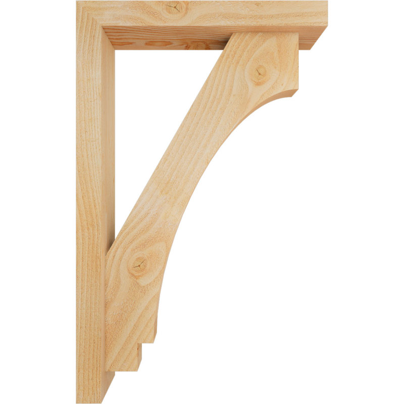 Support de bloc impérial avec entretoise décalée, 32 x 20, Sapin Douglas de l 4 po (scié brut)