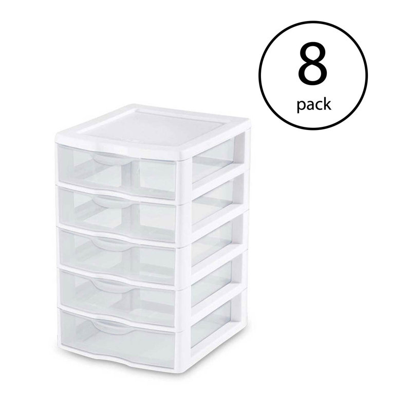 5 Drawer Storage Chest