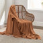 Jeté 100% coton 406 g / m² Literie respirant gaufré GentleSoft ™-101518346-101518351