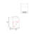 FM FURNITURE  Florence Bathroom Floating Vanity With Sink, 1 Door, White-215730914
