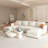 Modern Large Sectional Sofa U-Shape Modular Sectional Couch with Storage Function
