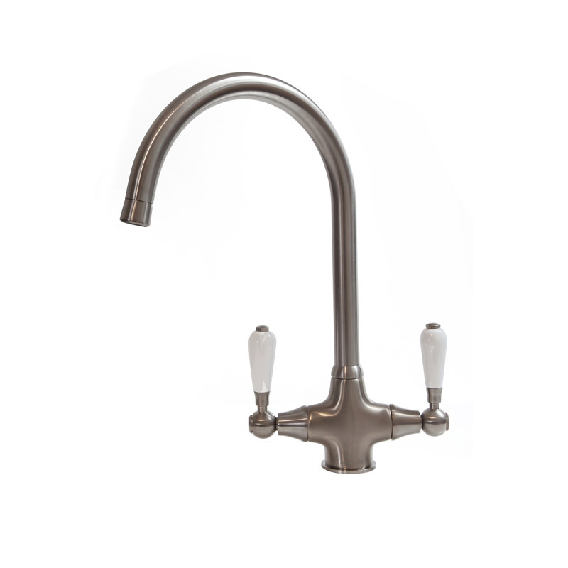 Twin Lever Monobloc Tap