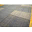 Flatweave Wool Geometric Area Rug in Gray