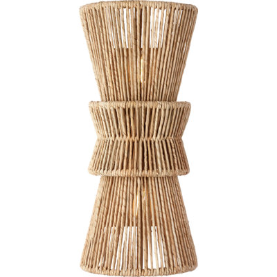 Antigua 20" Sconce in Natural Abaca