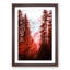 Mountain Through the Forest in Abstract - Picture Frame Graphic Art Print-55731214-55731213