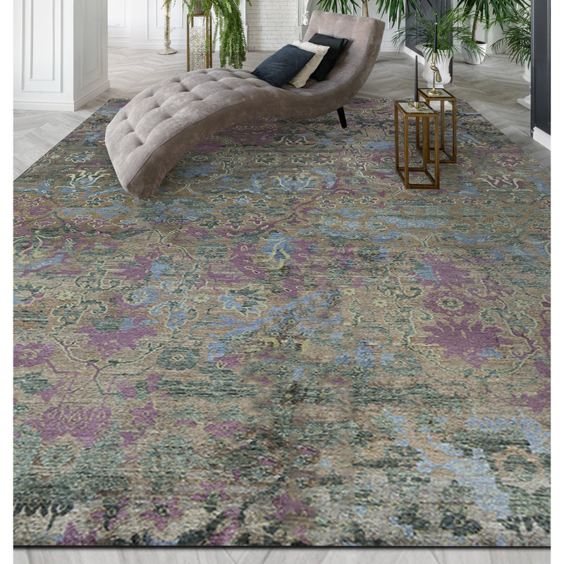 Floral Area Rug