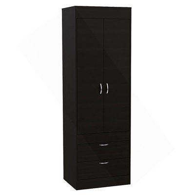 Armoire 2 tiroirs Wenge