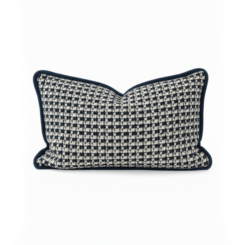 Oreiller Furley bleu marine 14 x 22, Marine