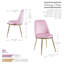 46cm H Velvet Upholstered Side Chair-1071385150