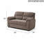 Causeuse Hamilton G00553A-L - brun-342666658-361108888-361108891