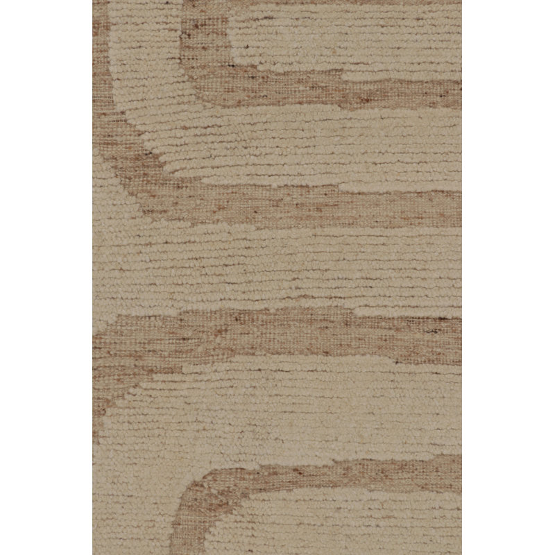 Modern One-of-a-Kind 12'5X16'3 Hand Knotted Area Rug