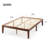 Kizer Contemporary Solid Wood Platform Bed-1387236639-1390863569