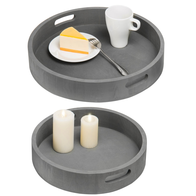 2 Piece Serving Tray Set