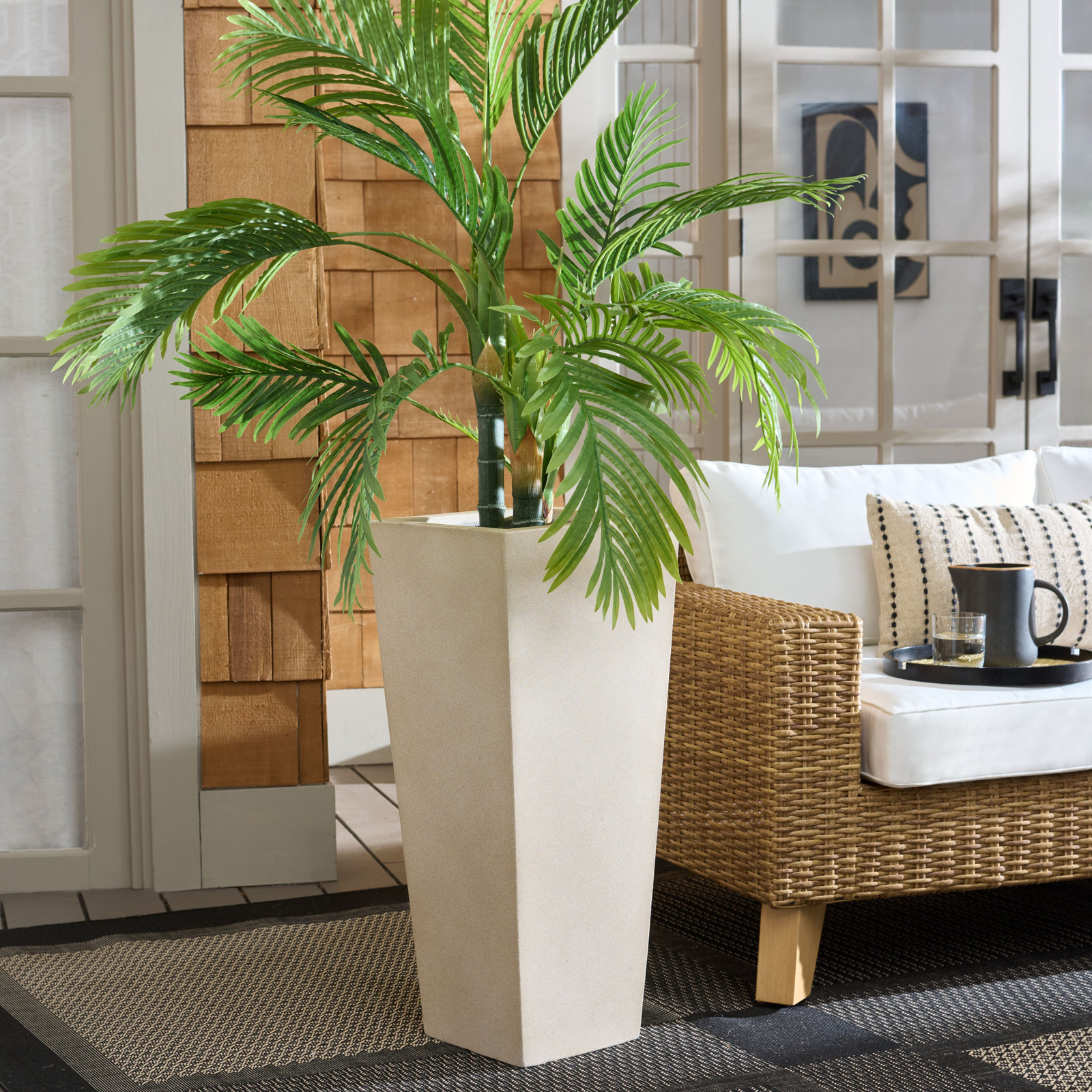 Paloma Planter, Beige